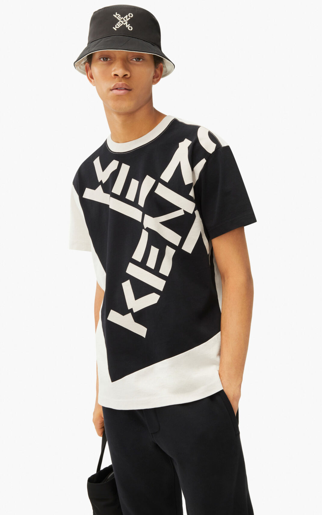 Camiseta Kenzo Sport Big X Masculino - Pretas | 108GWZXQL